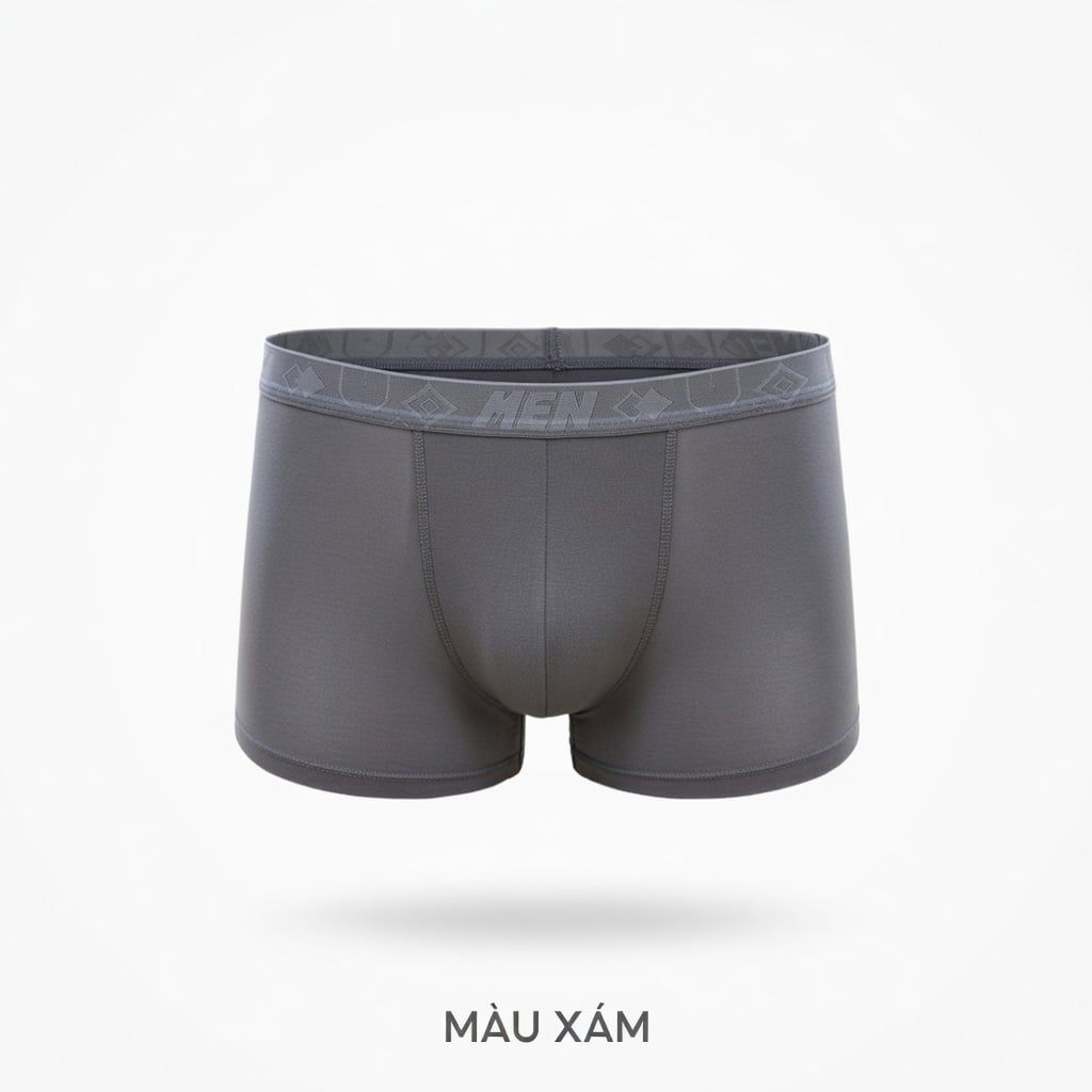 Quần Lót Nam Boxer Bamboo J-me Cao Cấp – Co Giãn 4 Chiều, Thoáng Khí Kháng Khuẩn, Mềm Mịn Thoải Mái JM573SH