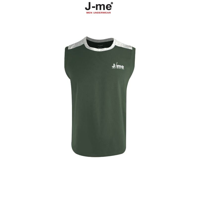 Áo thun sát nách nam J-me JMT089SH vải cotton mềm mại thoải mái co dãn