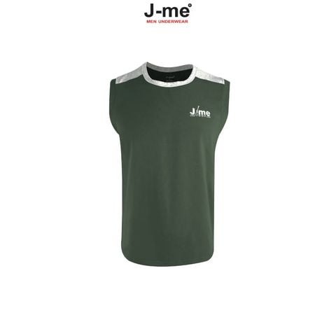 Áo thun sát nách nam J-me JMT089SH vải cotton mềm mại thoải mái co dãn
