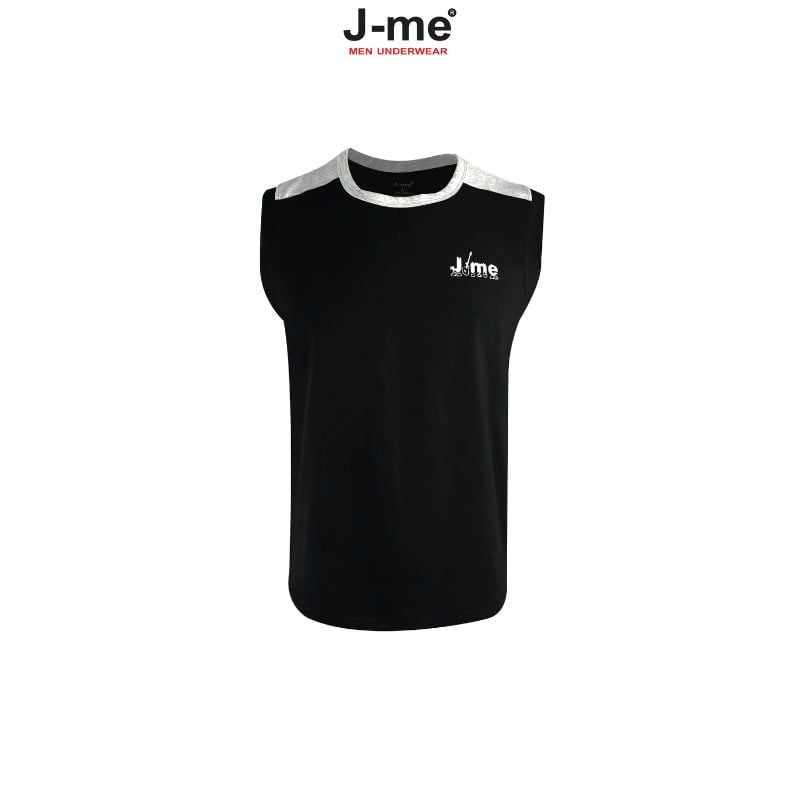 Áo thun sát nách nam J-me JMT089SH vải cotton mềm mại thoải mái co dãn