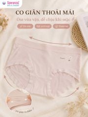 Quần Lót Nữ Cotton Q129NK Cạp Vừa Họa Tiết Hoa Nhí Mềm Mại