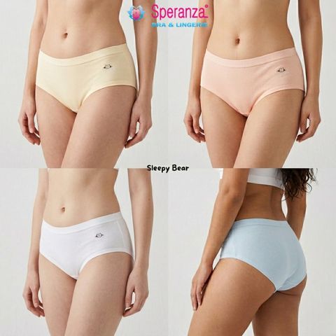 Quần Lót Nữ Cotton Speranza SPQ0015SH Kháng Khuẩn Khử Mùi Họa Tiết Mèo Xinh