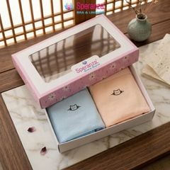 Quần Lót Nữ Cotton Speranza SPQ0015SH Kháng Khuẩn Khử Mùi Họa Tiết Mèo Xinh