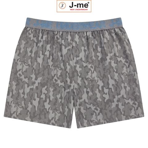 Quần Đùi Nam BIG Size J-Me JMB019SH Vải Thun Mát Lạnh, Lưng Thun In Chữ Men