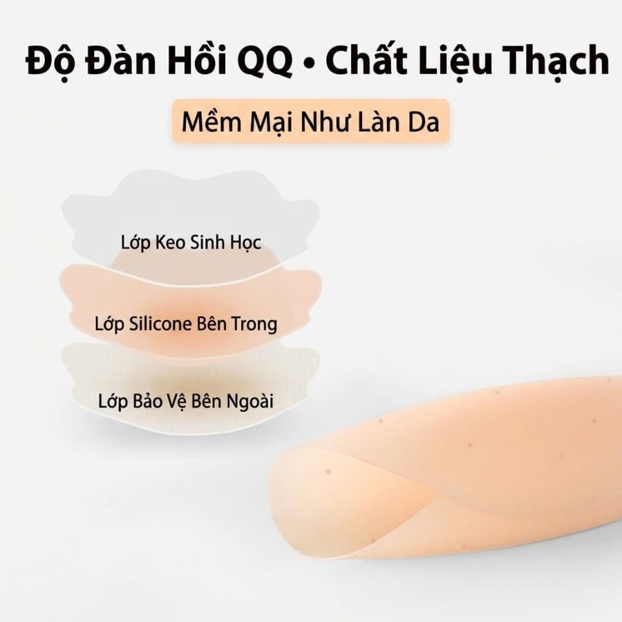 Dán Ngực Silicone Tàng Hình SPERANZA SPAD010SH Siêu Mỏng Thoáng Khí Chống Nước