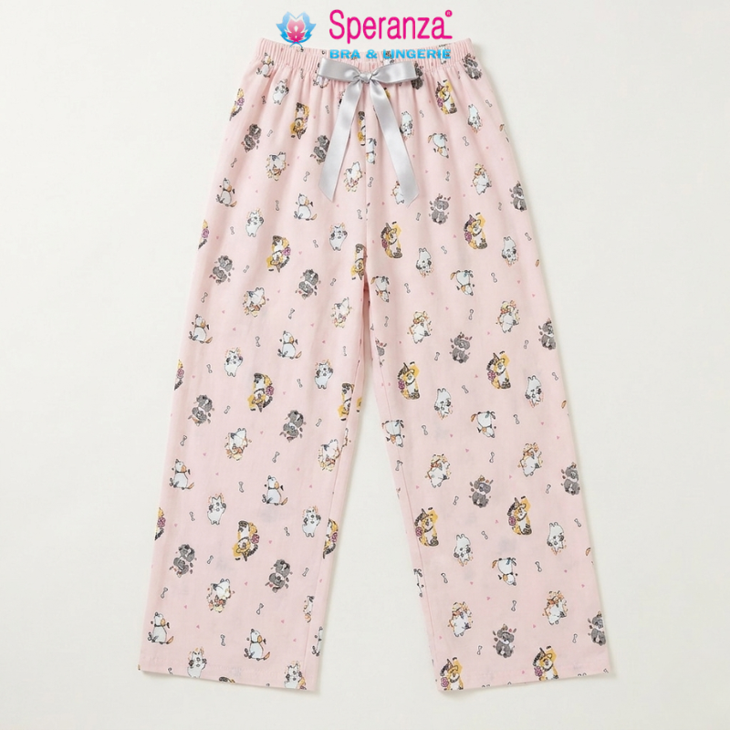 Quần Dài Pijama Speranza ZQDL002SH Họa Tiết Hoạt Hình Mềm Mịn