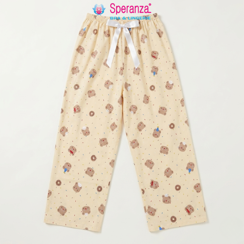 Quần Dài Pijama Speranza ZQDL002SH Họa Tiết Hoạt Hình Mềm Mịn