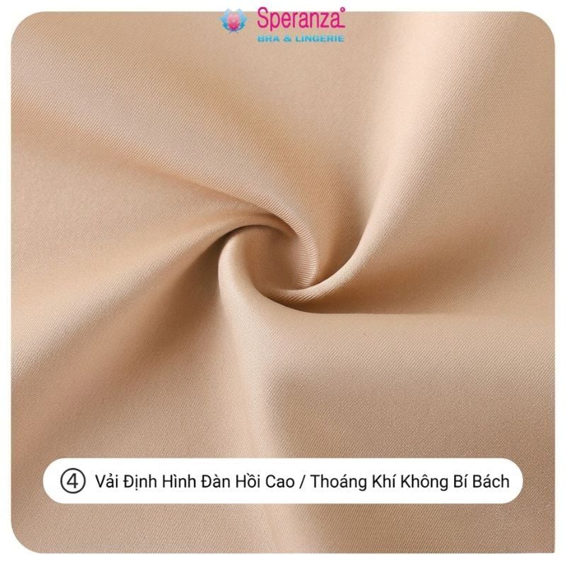 Quần lót gen Speranza ZQG58081NK định hình eo lưng cao