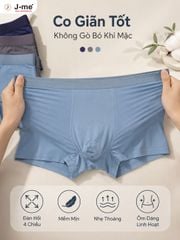 Quần Lót Nam Boxer J-me JM3705SH Thoáng Khí, Mềm Mịn, Co Giãn Tốt