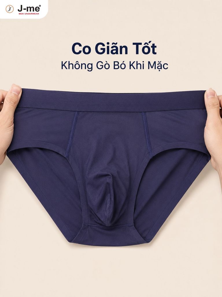 Quần Lót Nam J-me JM3704SH Mỏng Nhẹ Vải Mát Lạnh Thoáng Khí Êm Ái