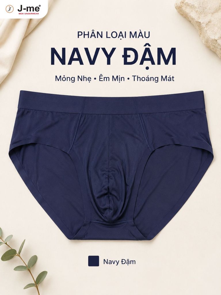 Quần Lót Nam J-me JM3704SH Mỏng Nhẹ Vải Mát Lạnh Thoáng Khí Êm Ái