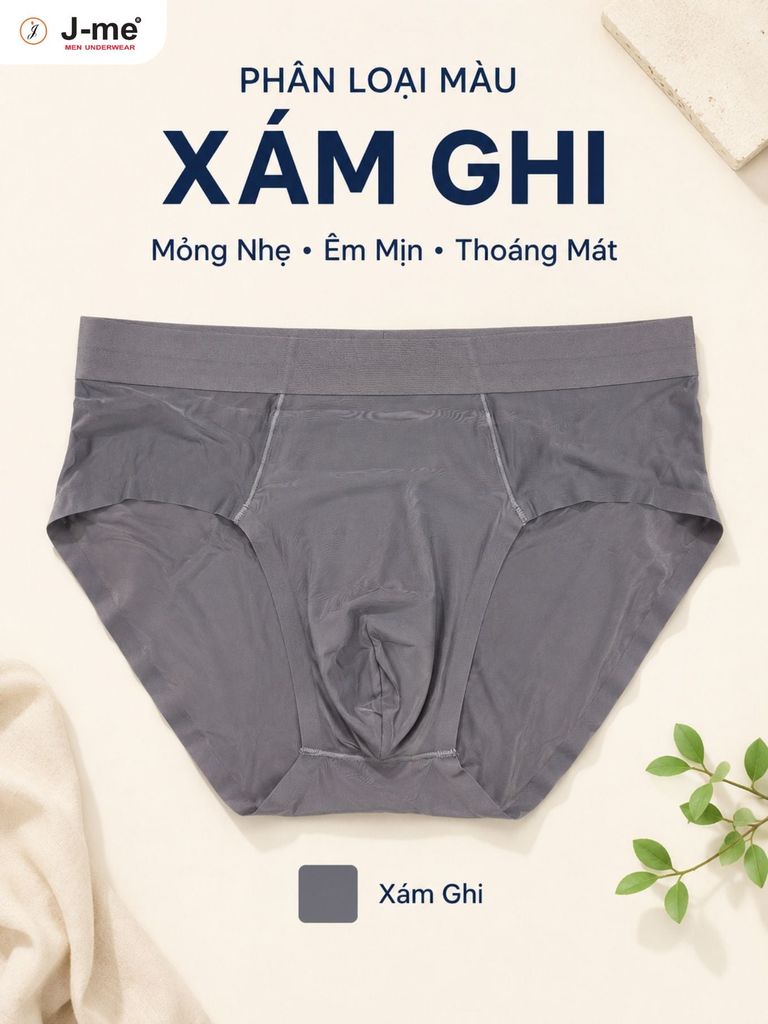 Quần Lót Nam J-me JM3704SH Mỏng Nhẹ Vải Mát Lạnh Thoáng Khí Êm Ái