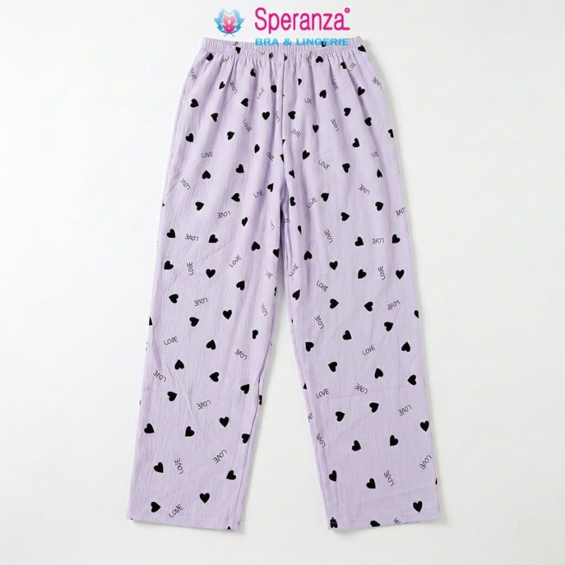 Quần Pijama Speranza ZQDL003SH Thun Lạnh Mát Mẻ Mềm Mại Họa Tiết Hoạt Hình