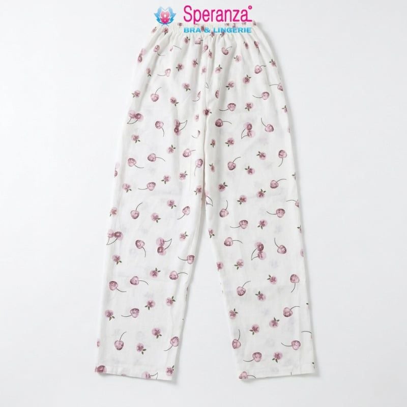 Quần Pijama Speranza ZQDL003SH Thun Lạnh Mát Mẻ Mềm Mại Họa Tiết Hoạt Hình