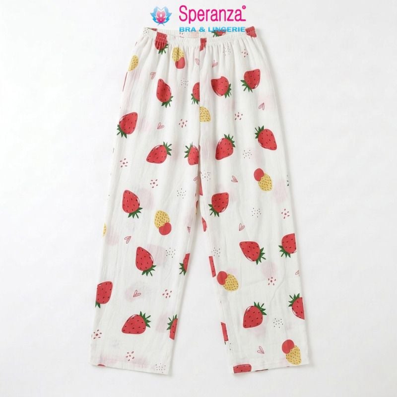 Quần Pijama Speranza ZQDL003SH Thun Lạnh Mát Mẻ Mềm Mại Họa Tiết Hoạt Hình