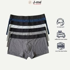 Quần Boxers Nam J-me Cotton Bamboo Cao Cấp Co Giãn Thoáng Mát JM567SH