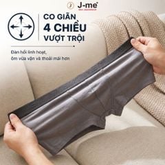 Quần Boxers Nam J-me Cotton Bamboo Cao Cấp Co Giãn Thoáng Mát JM567SH