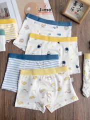 Combo 2 Quần lót bé trai J-me QBT89NK Cotton Modal mềm mại, thoáng khí