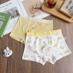 Combo 2 Quần lót bé trai J-me QBT89NK Cotton Modal mềm mại, thoáng khí