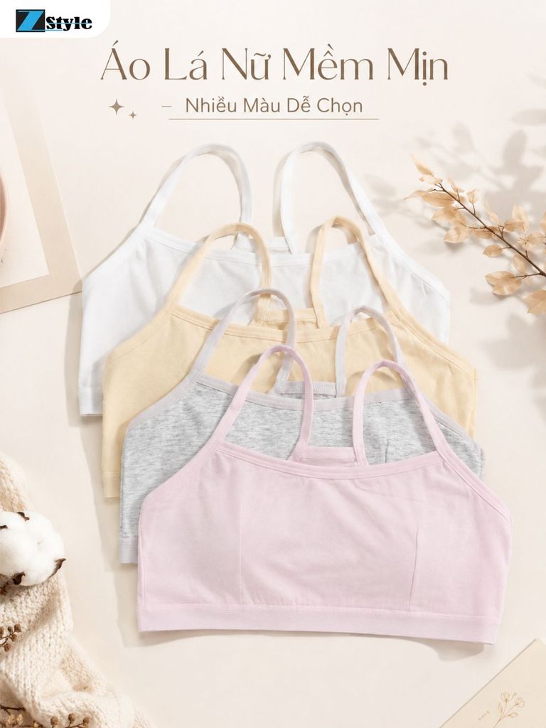 Áo Lá Nữ Zstyle ZALL1013NK Cotton Mềm Mịn, Co Giãn Tốt, Mặc Êm Thoải Mái