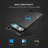  Box đựng ổ cứng HDD, SSD 2,5inch SATA chuẩn USB Type C Ugreen 50743 