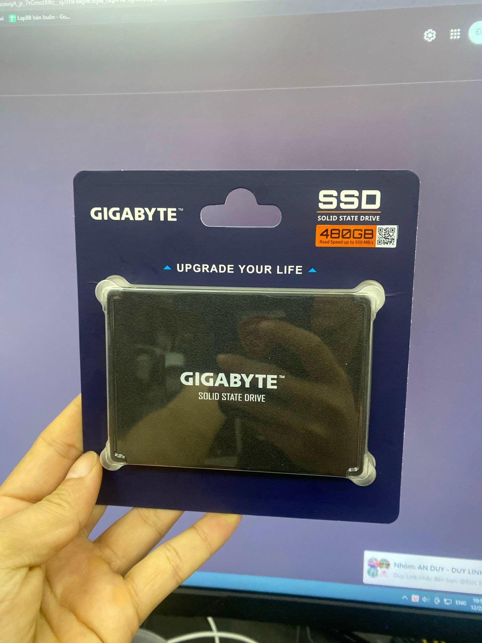  Ổ cứng SSD Gigabyte 480GB 2.5" SATA 6Gb/s (GP-GSTFS31480GNTD) 