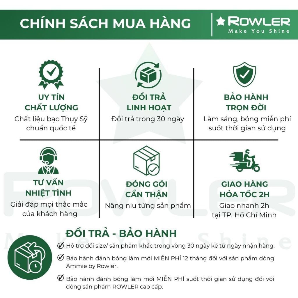 Nhẫn Royal bạc Thụy Sĩ  đính full đá Moissanite viên chủ  6.0ly ROWLER_RH000969
