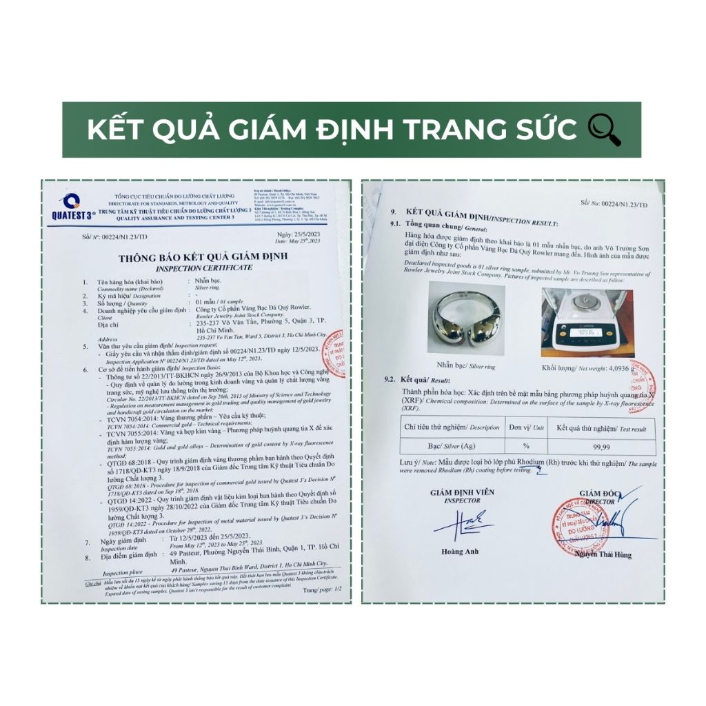 Nhẫn Halo bạc Thụy Sỹ đinhá full đá Moissanite viên chủ 8.0ly_-RH000966-ROWLER