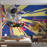  Tranh Dán Tường Phi Hành Gia Cho Trẻ 8D 16D - KID311 