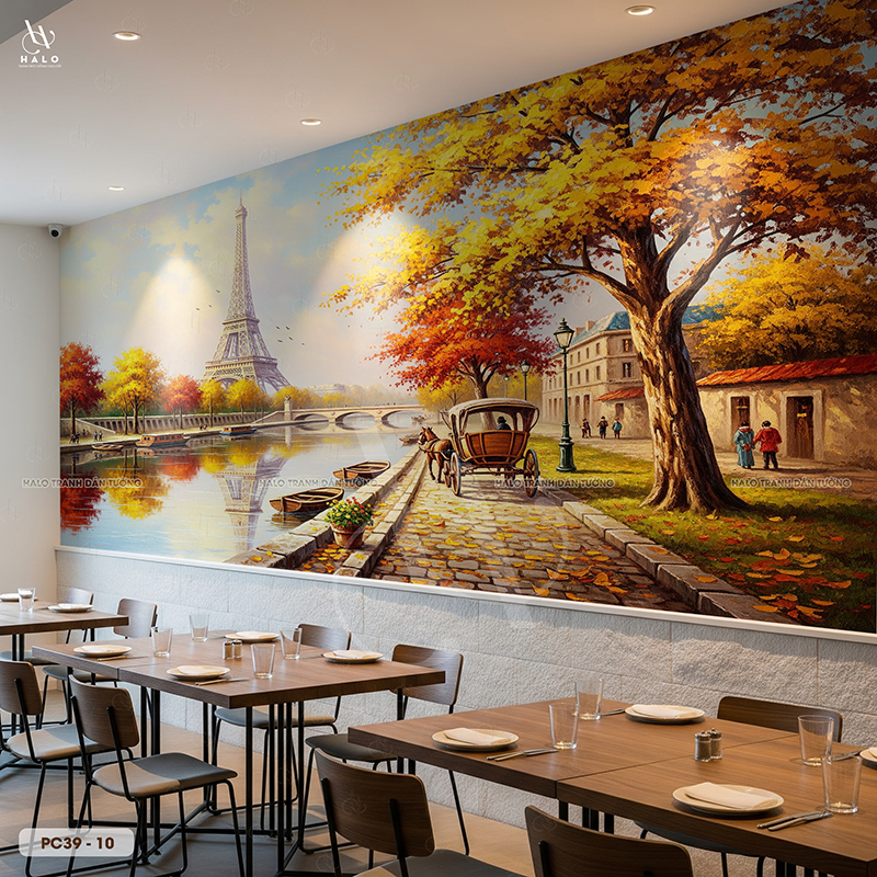 Tranh Dán Tường Phong Cảnh Châu Âu - PC39 