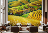  Tranh Dán Tường Ruộng Bậc Thang 8D 16D - R13825 