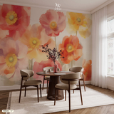  Tranh Dán Tường Hoa 8D 16D - H0825 