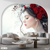  Tranh Dán Tường Vẻ Đẹp Kiêu Sa 8D 16D - G2301 