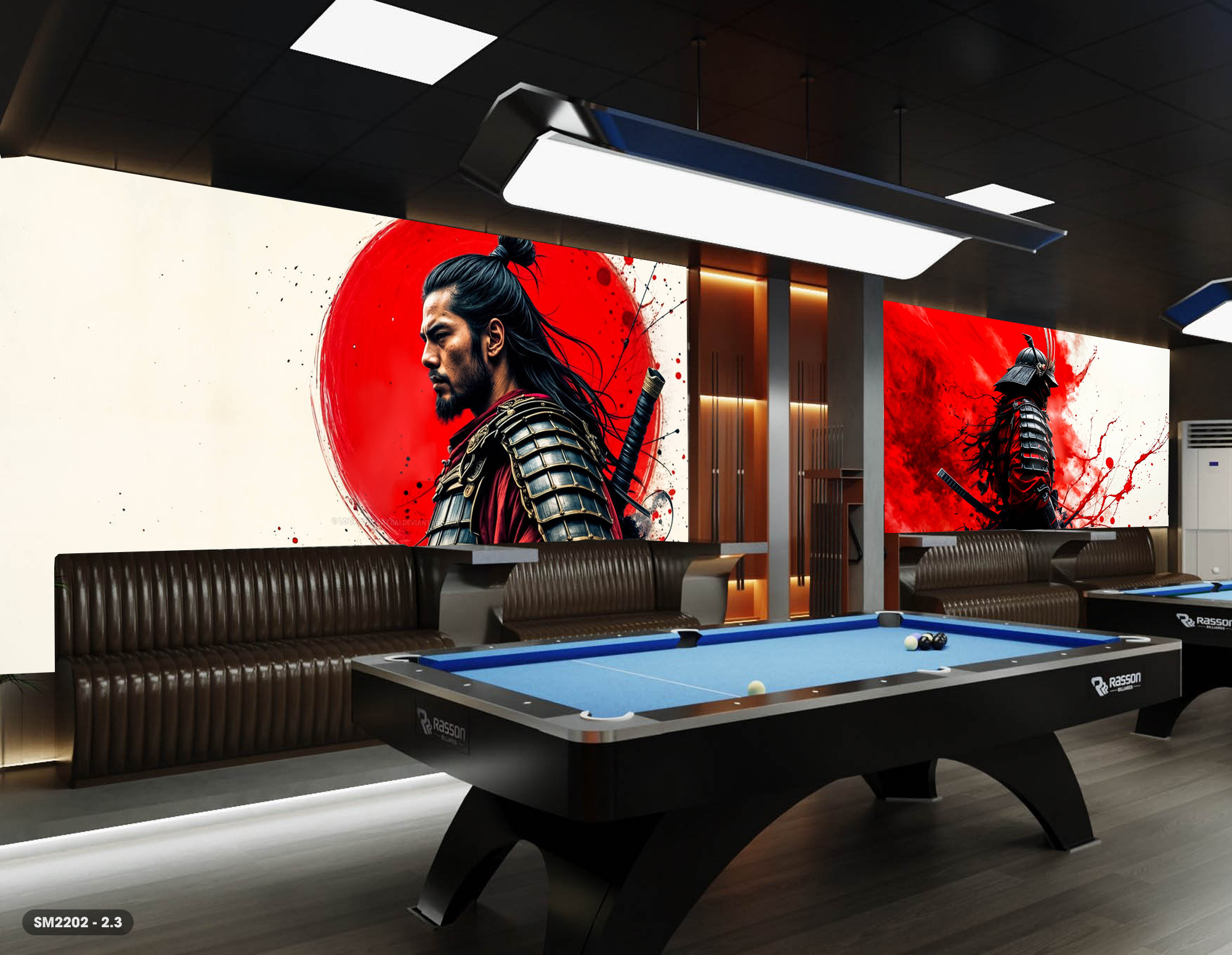  Tranh Dán Tường Samurai 8D 16D - SM2202 