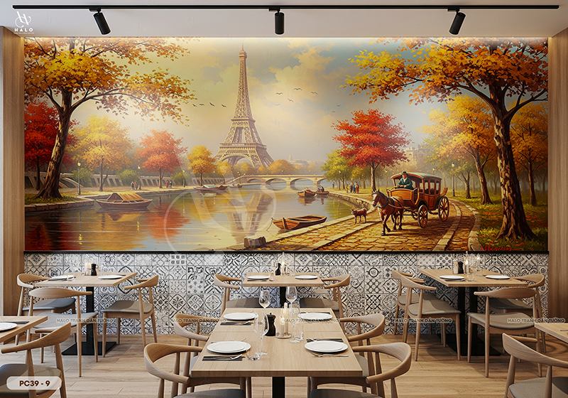  Tranh Dán Tường Phong Cảnh Châu Âu - PC39 
