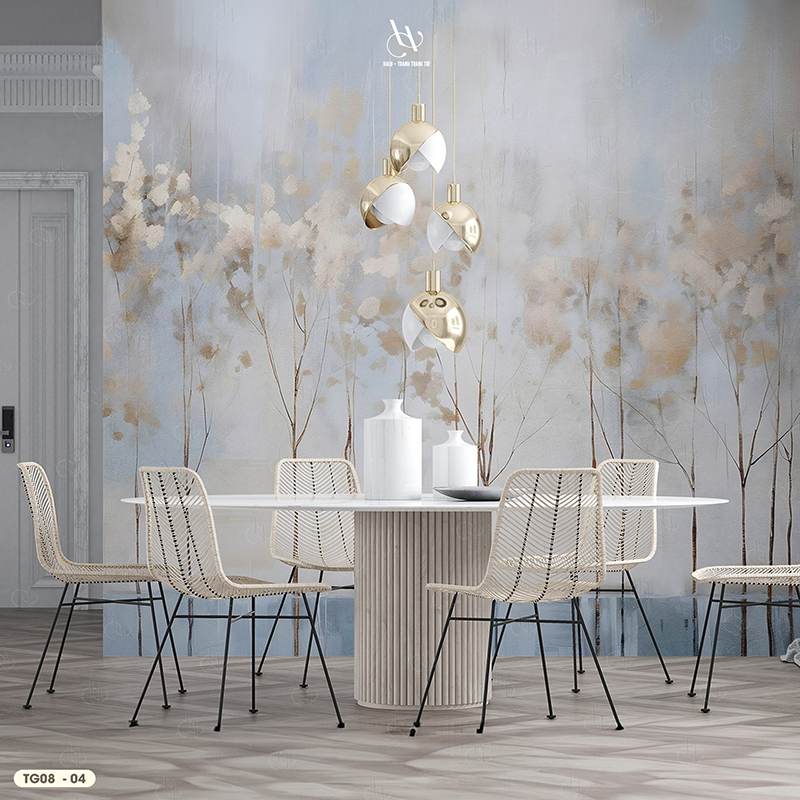  Tranh Dán Tường Tối Giản 8D 16D - TG08 