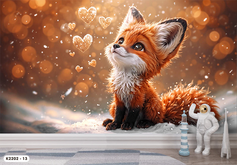  Tranh Dán Tường Động Vật 8D 16D - K2202 