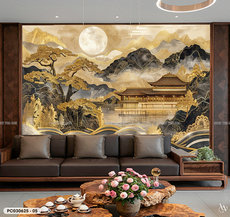  Tranh Dán Tường Phong Cảnh 8D 16D - PC030625 