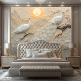  Tranh Dán Tường Hạnh Phúc Viên Mãn 8D 16D - C2101B 