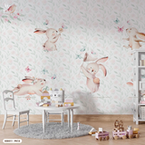  Tranh Dán Tường Tone Hồng Dành Cho Bé Gái 8D 16D - KID311 