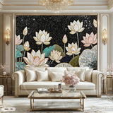  Tranh Dán Tường Hoa Mosalic 8D 16D - MSL 