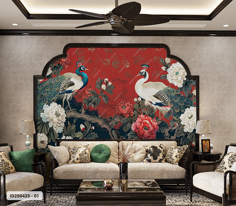  Tranh Dán Tường Indochine  8D 16D - ID250425 