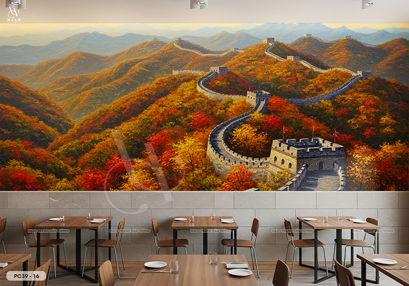  Tranh Dán Tường Phong Cảnh Châu Âu - PC39 