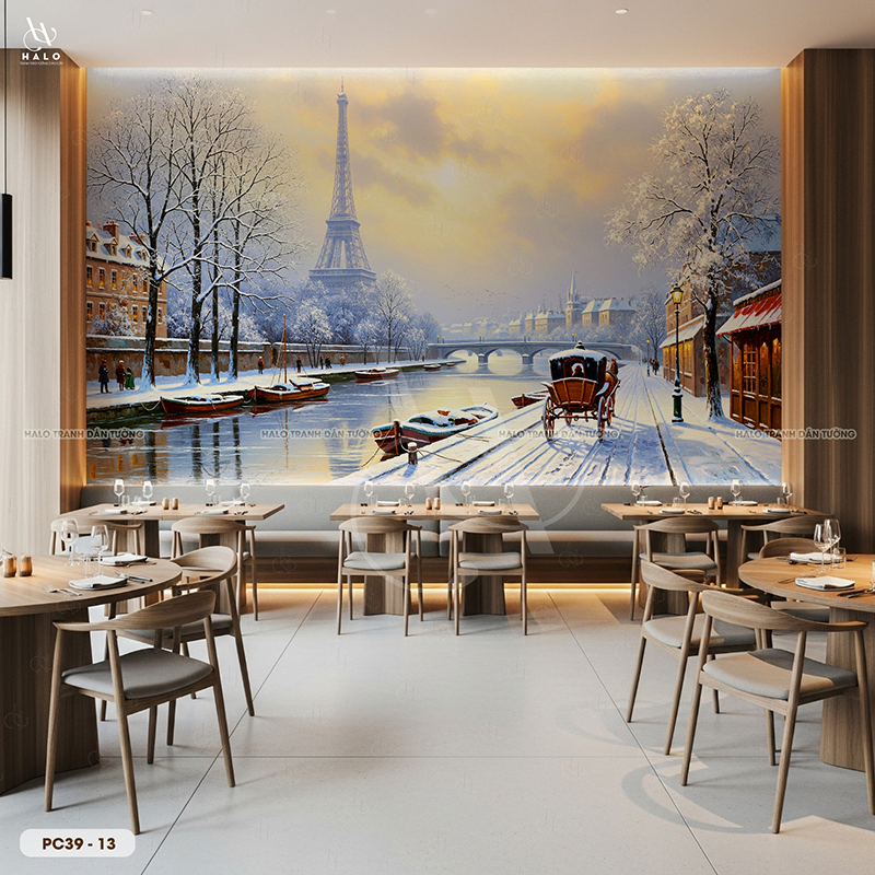 Tranh Dán Tường Phong Cảnh Châu Âu - PC39 