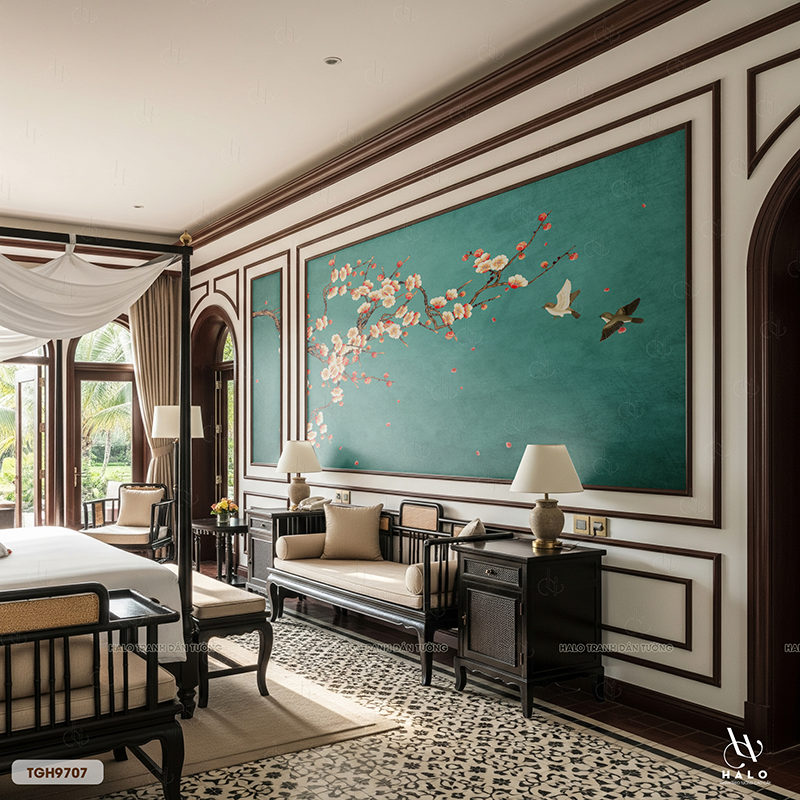  Tranh Dán Tường Indochine 8D 16D - TGH9707 