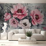  Tranh Dán Tường Hoa 8D 16D - H0825 