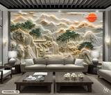  Tranh Dán Tường Phong Cảnh 8D 16D - PC030625 