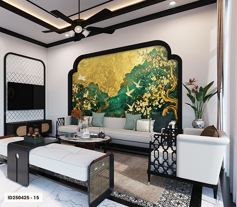  Tranh Dán Tường Indochine  8D 16D - ID250425 