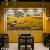 Tranh Dán Tường Phong Cảnh Đồng Quê - SD25 