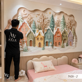  Tranh Dán Tường Họa Tiết Cho Trẻ - TH26 - 2 